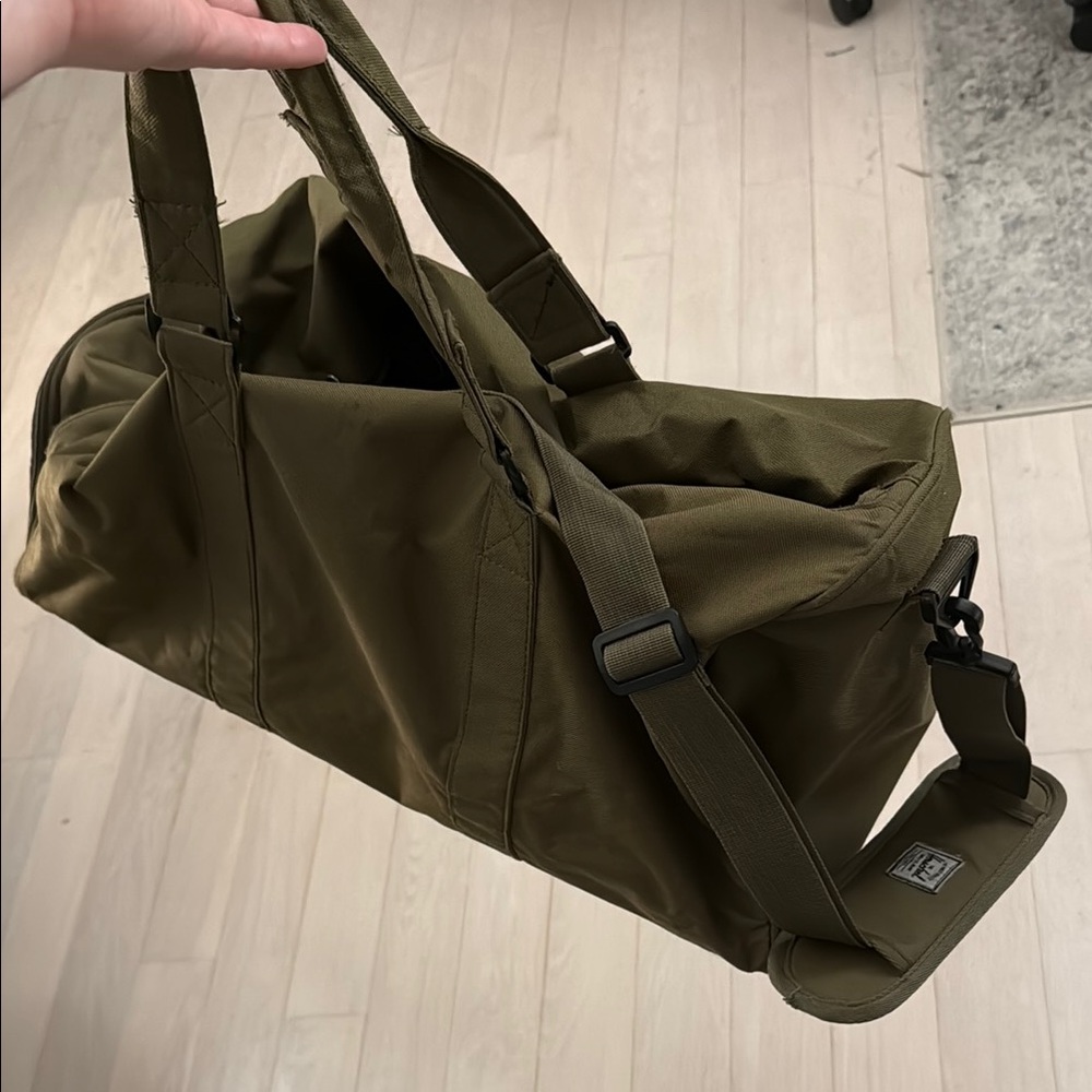 Olive Green Hershel Duffel Bag